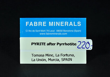 Pyrite after Pyrrhotite