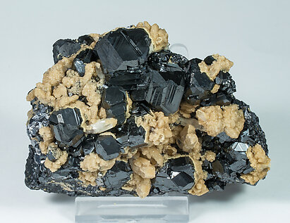 Sphalerite with Siderite, Quartz and Galena. 