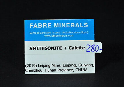 Smithsonite with Calcite