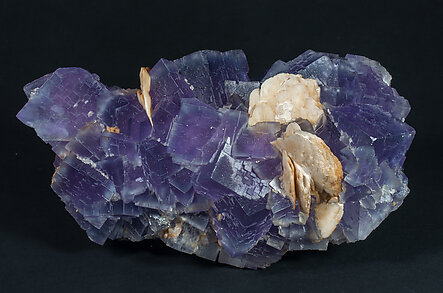 Fluorite with Baryte.