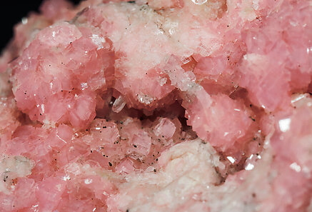 Rhodochrosite with Quartz and Pyrite. 