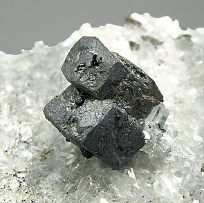 Bornite with Quartz. 