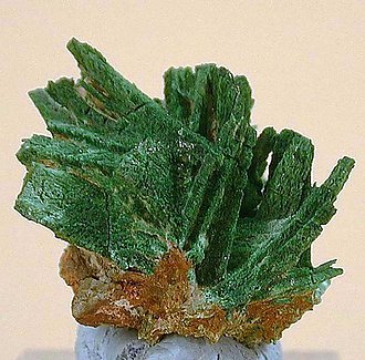 Malachite after Azurite.