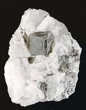 Carrollite with Calcite.