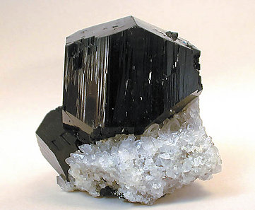 Schorl on Quartz. 