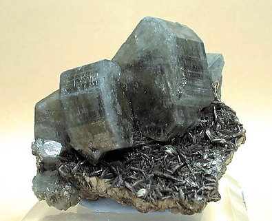 Fluorapatite with Mica. 