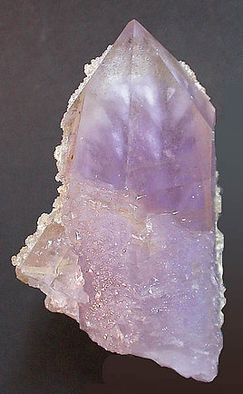 Quartz (variety amethyst).