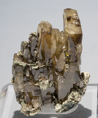 Baryte with Pyrite.