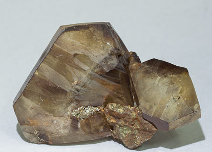 Baryte with Pyrite.