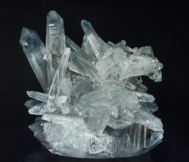 Quartz with inclusions.