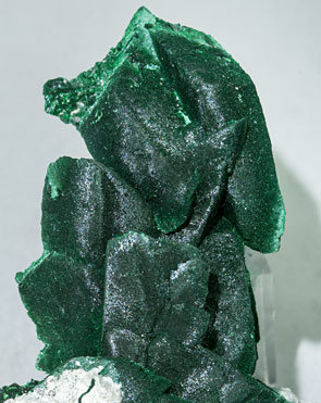 Malachite after Azurite. 