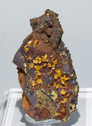 Mimetite with Beudantite. 