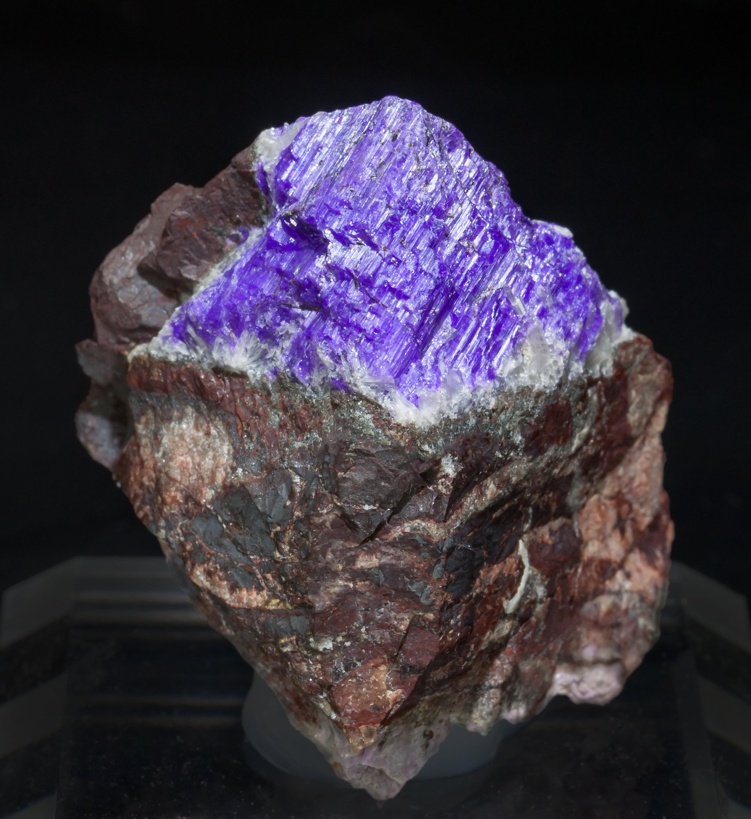 Sugilite with Pectolite Wessels Mine, Hotazel, Kalahari manganese