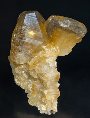 Twinned Calcite.