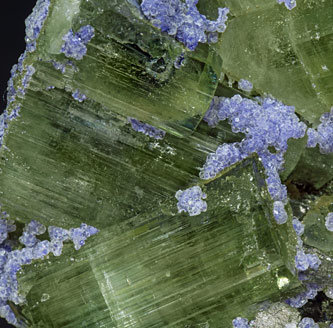 Fluorite with Fluorapatite, Arsenopyrite and Muscovite. 