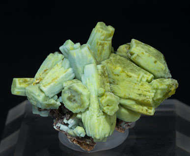 Pyromorphite with Plumbogummite.