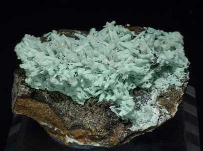 Tarbuttite with Hydroxylapatite and Hemimorphite.