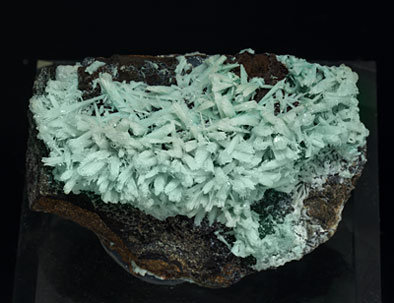 Tarbuttite with Hydroxylapatite and Hemimorphite. Top