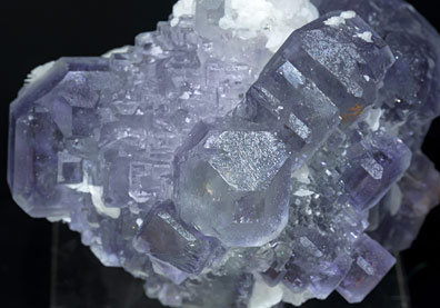 Fluorite with Calcite. 