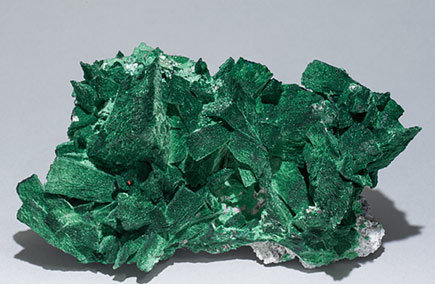 Malachite after Azurite. Front