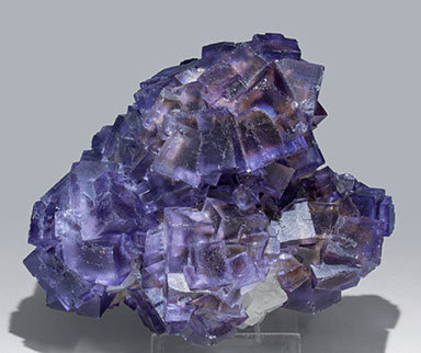 Fluorite with Quartz.