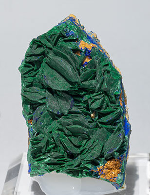 Malachite after Azurite.