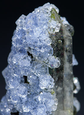 Fluorite with Quartz and Muscovite. 