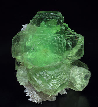 Fluorite with Quartz.