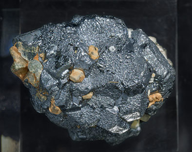 Galena with Pyrite and Calcite. Top