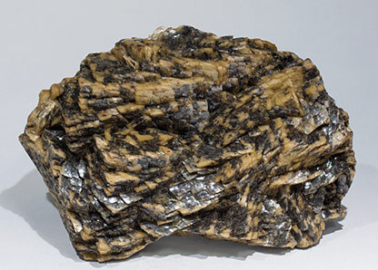 Siderite with inclusions.