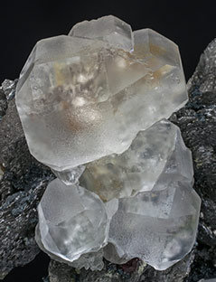 Löllingite with Arsenopyrite and Fluorite. 