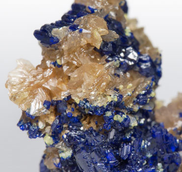 Miersite on Azurite and Cerussite. 
