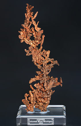 Cobre. Vista frontal