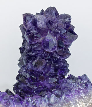 Quartz (variety amethyst). 