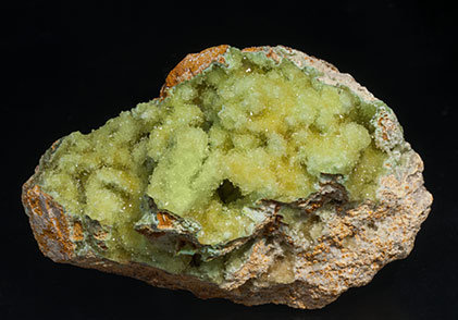 Senegalite with Turquoise and Crandallite. 