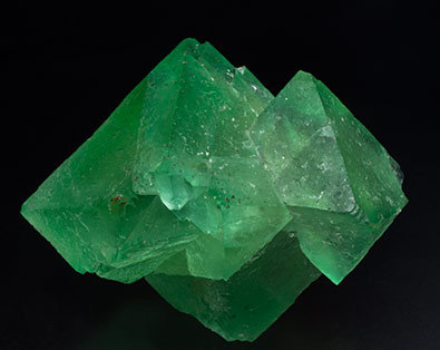 Octahedral Fluorite. Front