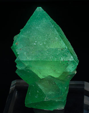 Octahedral Fluorite. Side