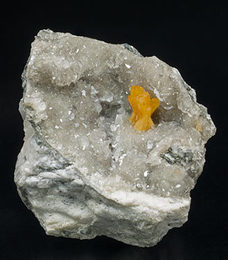 Baryte with Calcite. 