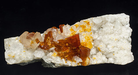 Baryte with Calcite.