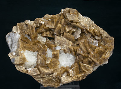 Siderite with Quartz. Side