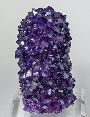 Quartz (variety amethyst). 