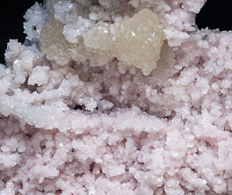 Rhodochrosite with Calcite. 