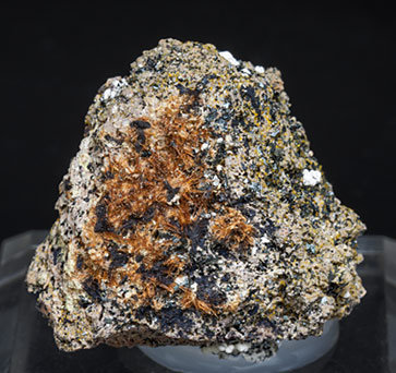 Yuanfuliite with Hematite and Calcite. 