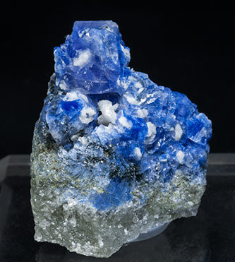 Carletonite with Feldspar. Front