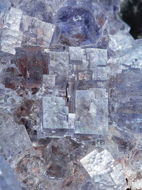 Fluorite with Quartz. 