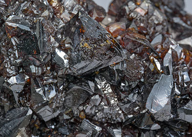 Sphalerite with Calcite and Dolomite. 