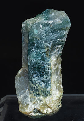 Grandidierite with Quartz and Feldspar.