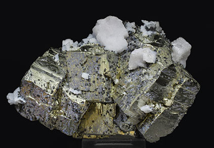 Pyrite with Dolomite and Sphalerite.