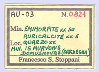 Hemimorfita con Auricalcita y Cuarzo