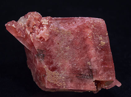 Rhodochrosite. Rear